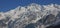 Snow covered mountain Pongen Dopchu, mountain of the Langtang Hi