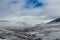 The snow covered mountains in China