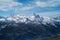 The Snow-covered Mountains of the Cinque Torri Skiing Resort