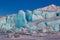 Snow covered mountains and Knik Glacier in Anchorage, Alaska