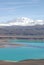 Snow-covered mountains near Laguna verde, Atacama,