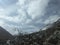 the snow covered peaks in Leh at Chang La, India