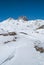 Snow-Covered Peaks, A Serene Alpine Landscape