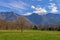 Snow covered Pic du Canigou, Pyrenees