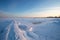 Snow Covered Pier