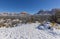 Snow Covered Scenic Sedona Arizona in Winter