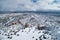 Snow Covering the Dramatic High Desert of New Mexico