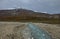 Snow fed stream and desolate alpine scenery, Tatshenshini-Alsek Provincial Park