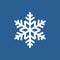 Snow flake icon, snow sign, symbol of winter, frozen, Christmas, New Year, vector, illustration