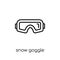 Snow Goggle icon from Winter collection.