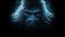 Snow Gorilla Design: A Nightmarish Yeti Illustration In Uhd