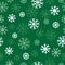 Snow green pattern