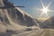 Snow on the Klondike Highway