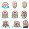 Snow Monkeys or Japanese Macaque vol 1