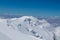 Snow of mountain glacier in Himalaya summit ascent