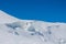 Snow of mountain glacier in Himalaya summit ascent