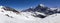 Snow mountain and Gondola lift with tower from Grindelwald to First peak cable car station , Bern Switzerland Europe Apls