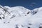 Snow mountain at Khunjerab pass, border between Pakistan and Chi