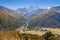 snow mountain at Yading nature reserve, The last Shangri la