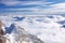 Snow mountain, Zugspitze, Germany