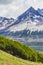 Snow Mountains in Laguna Turquesa trail