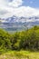 Snow Mountains in Laguna Turquesa trail