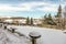 Snow over Derbyshire Hills