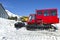 Snow plows at Timberline lodge Oregon.