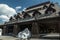 Snow Remains at Old Faithful Inn