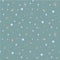 Snow seamless pattern, pink, blue, grey snowflakes on blue, scratching effect design element