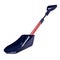 Snow shovel, isolated