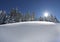 Snow Slope Scenery