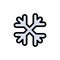 Snow, Snow Flakes, Winter, Canada  Flat Color Icon. Vector icon banner Template