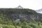 snow-topped mountain view from Skagway