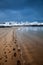 Snow on Trearddur Bay