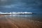 Snow on Trearddur Bay Beach