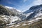 Snow valley at Gredos mountains