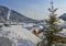 Snow village in Harbin, China