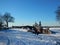 Snow And Winter Scenary in Sweden