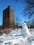 Snow And Winter Scenary in Sweden