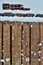 Snow on Wooden Palettes