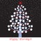 Snowball Christmas Holiday Tree