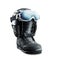 Snowboard boot with helmet and goggles