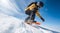 snowboarder jumping in the mountains, close-up of snowboarder doing tricks, snowboarder in the mountains, snowboarder on the snow