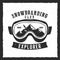 Snowboarding goggles extreme logo and label template. Winter snowboard club badge, emblem. Mountain Adventure insignia