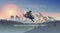 Snowboarding themed web banner.