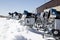 Snowcannons at Molltaler Glacier, Austria