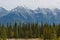 Snowcapped Canadian Rockies