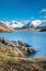 Snowcapped Mountains At Wastwater In The Lake District.