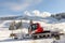 Snowcat, machine for snow removal, preparation ski trails